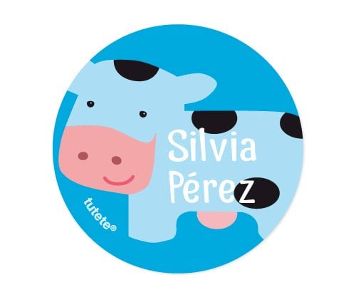 3 Pack Personalised Animal Badges