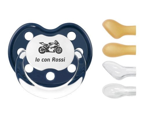 Sucette Tutete Classique Marine Moto Rossi It