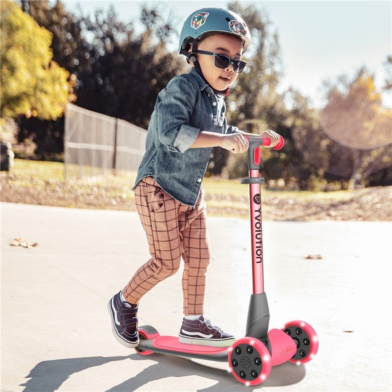 Trottinette Yglider Nua rouge Yvolution