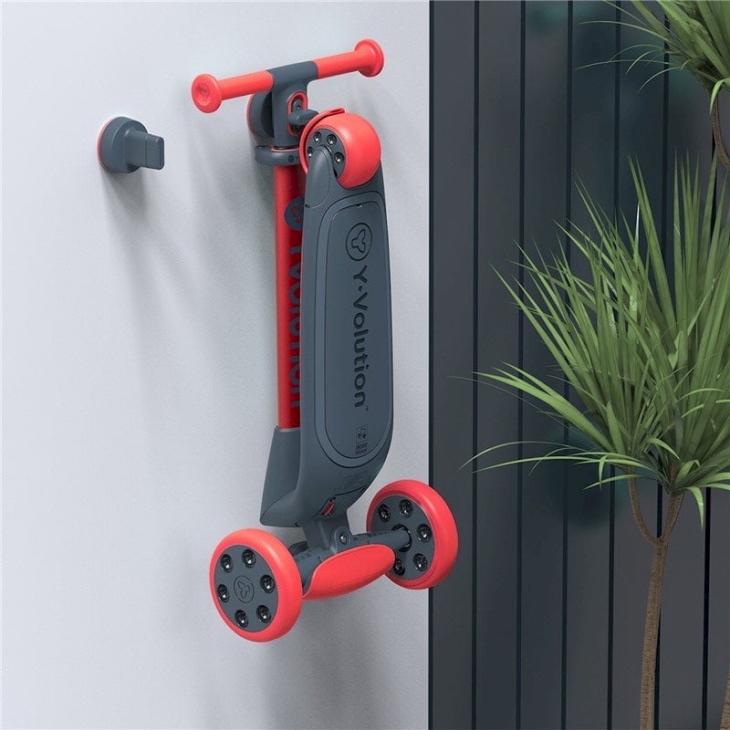 Trottinette Yglider Nua rouge Yvolution