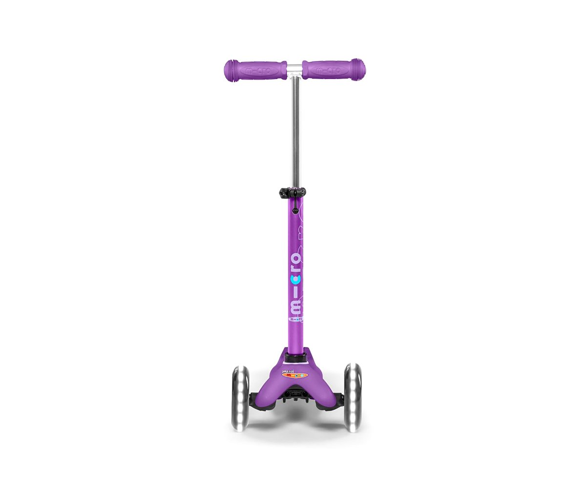 Patinete Mini Micro Deluxe Lila Led