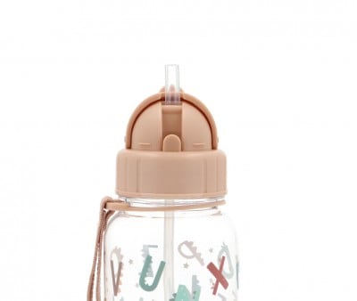Botella Plástico Funny Letters Personalizable