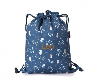 Sacca-Zaino Tela Tutete Magical Forest Personalizzabile
