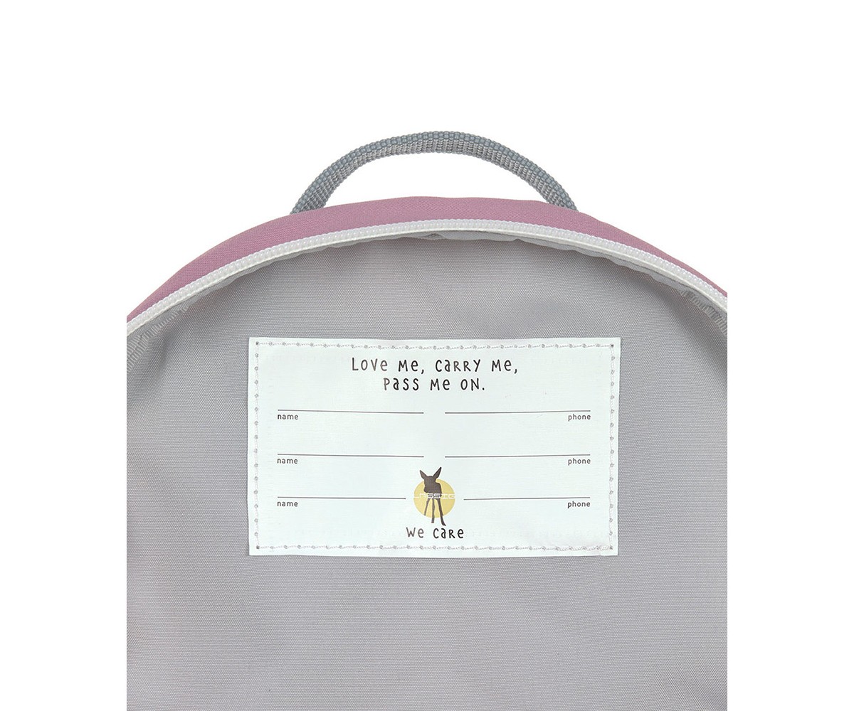 Mini Zaino Tiny Penguin Rose Personalizzabile