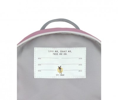 Mini Zaino Tiny Penguin Rose Personalizzabile