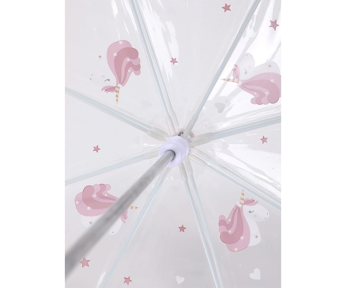 Transparent Umbrella Magical Unicorn