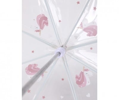 Transparent Umbrella Magical Unicorn