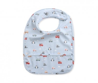 Waterproof Bib City Cars
