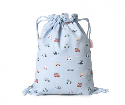 Personalized Fabric Drawstring Backpack City Cars