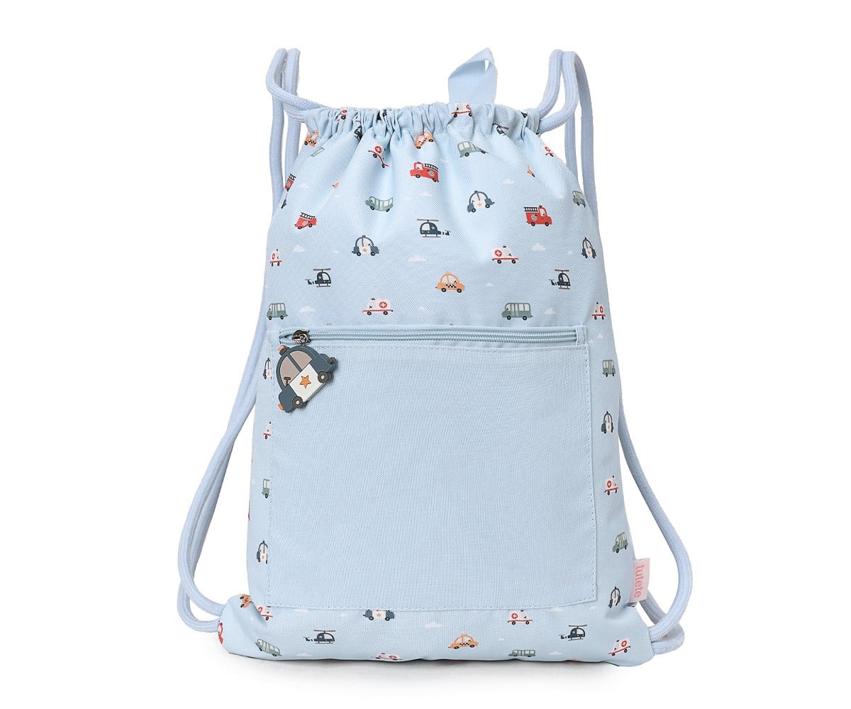 Personalized Waterproof Drawstring Backpack City Cars