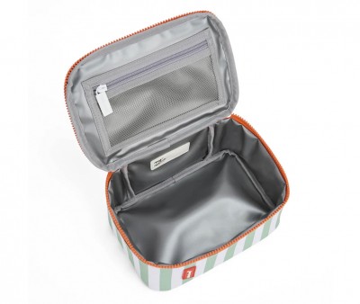 Lunch Bag Green Stripes