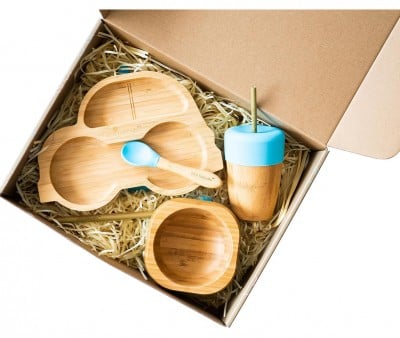 Set de Jantar Ecorascals Blue Car