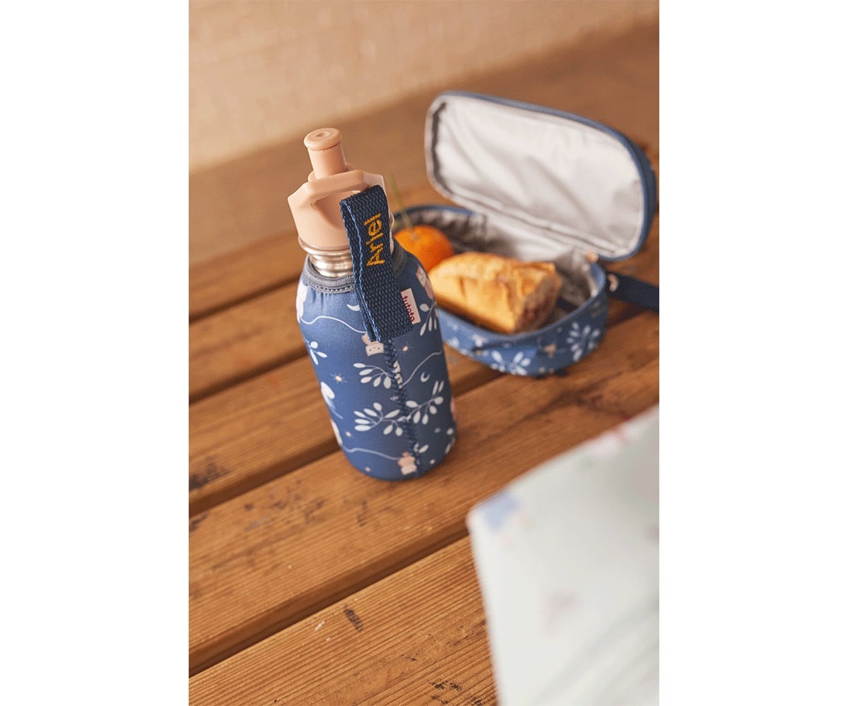 Bottiglia Acciaio Fodera Magical Forest Personalizzabile 350ml