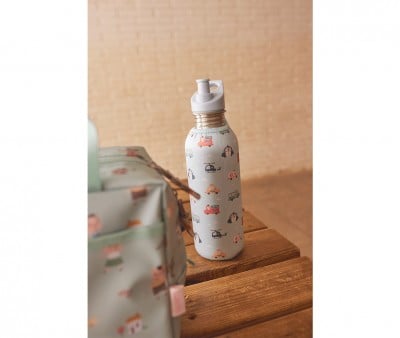 Garrafa de aço com Forro City Cars Personalizável 750ml