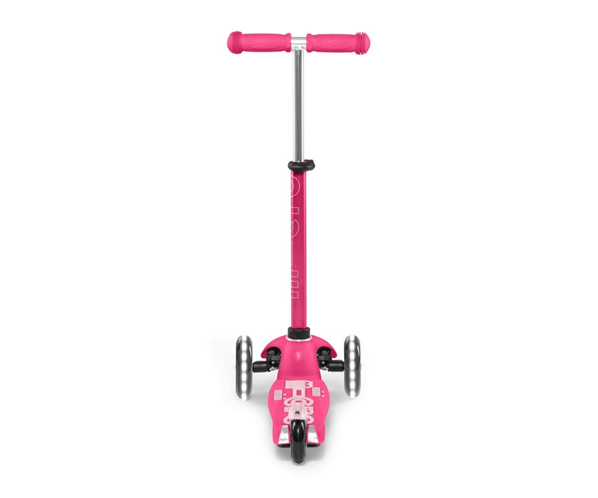 Scooter Mini Micro Deluxe Rosa  com Luzes LED