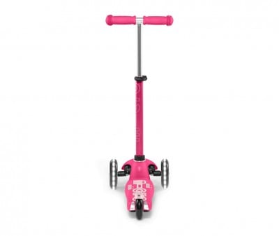 Scooter Mini Micro Deluxe Rosa  com Luzes LED