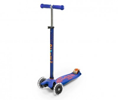 Luzes LED azuis Maxi Micro Deluxe Scooter