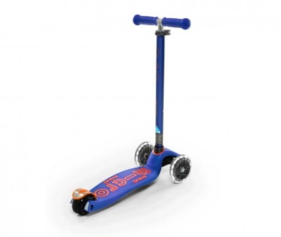 Luzes LED azuis Maxi Micro Deluxe Scooter