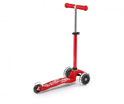 Monopattino Mini Micro Deluxe Rosso Luci LED