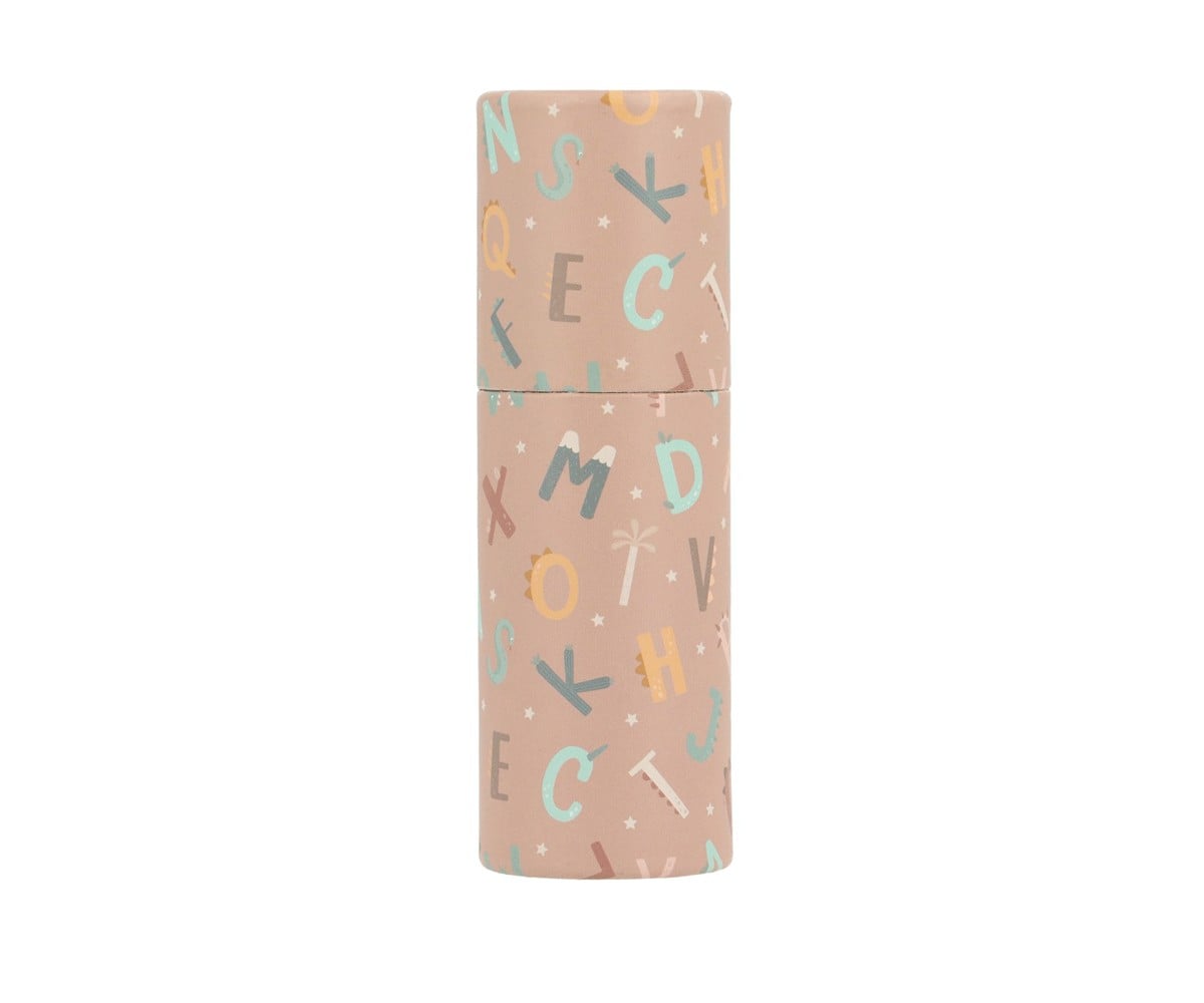 Tubo 12 lápis Funny Letters