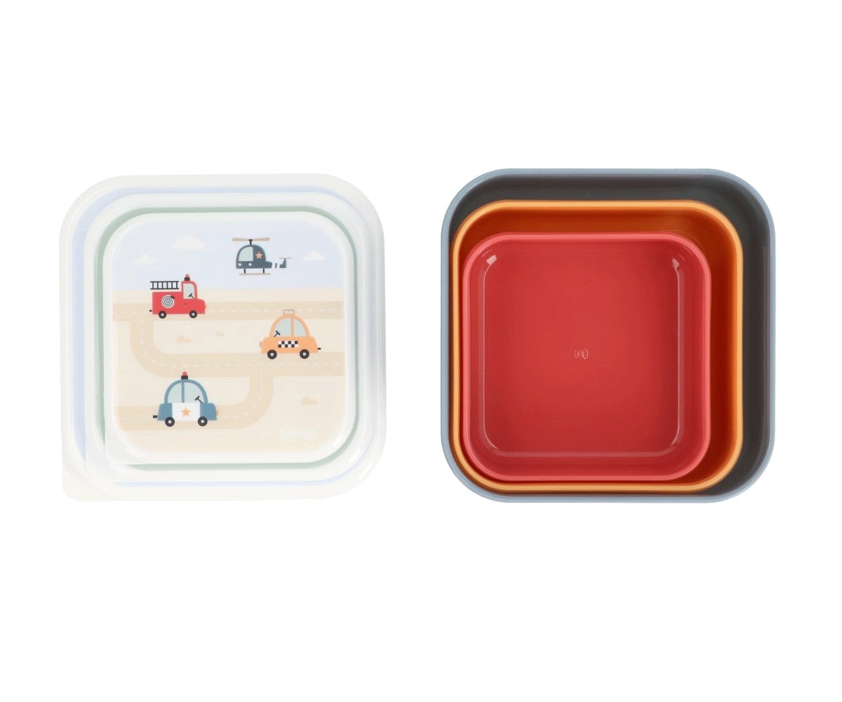 3 Boîtes à Lunch City Cars