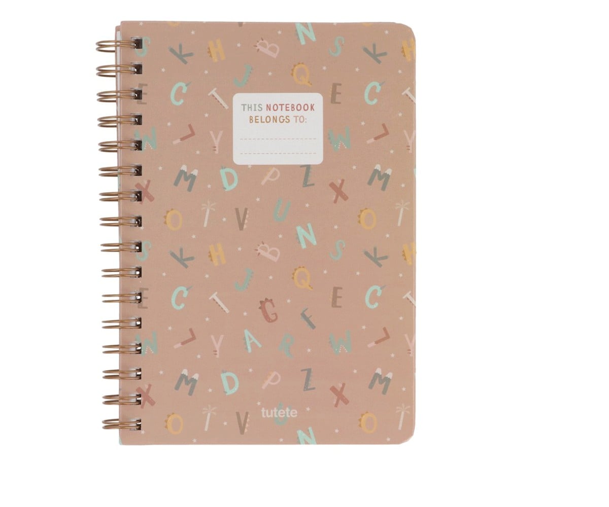 Cahier Funny Letters