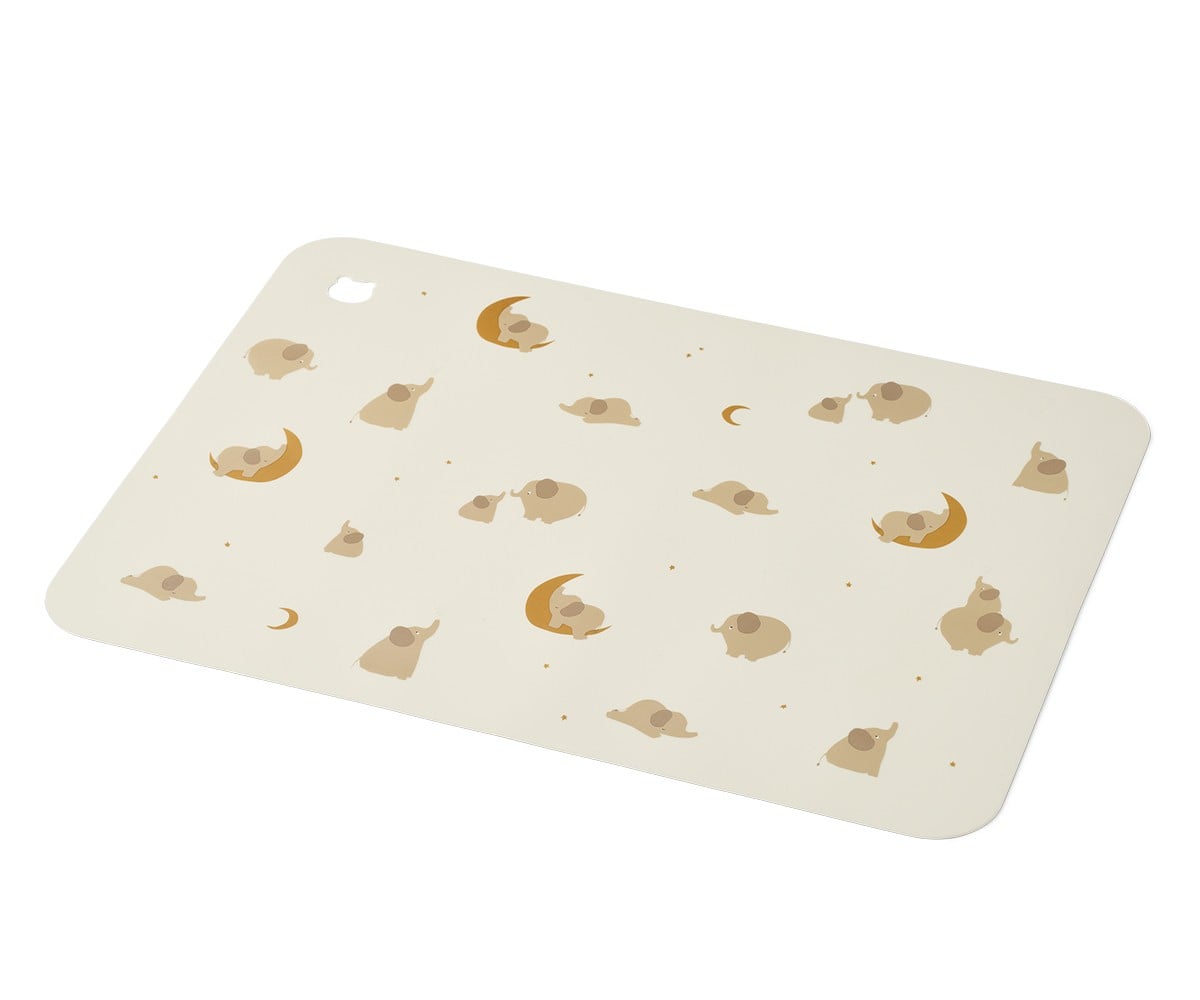 Set de Table en Silicone Jude Elephant/Creme de la Creme