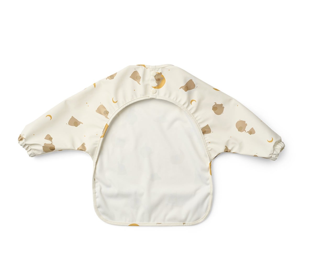 Babero con Mangas Merle Elephant/Creme de la Creme