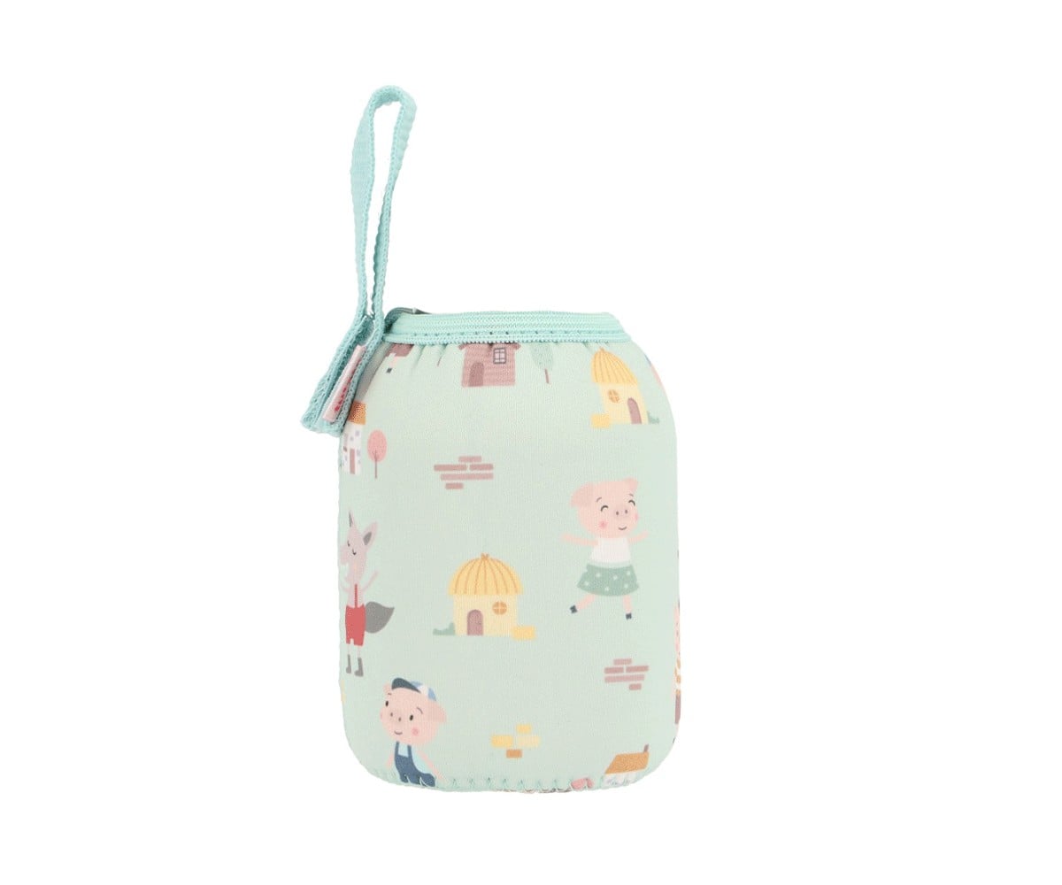 Forro Neoprene Personalizável The Three Little Pigs 350 ml