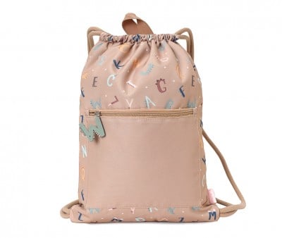 Mochila Saco Impermeável Funny Letters Personalizada