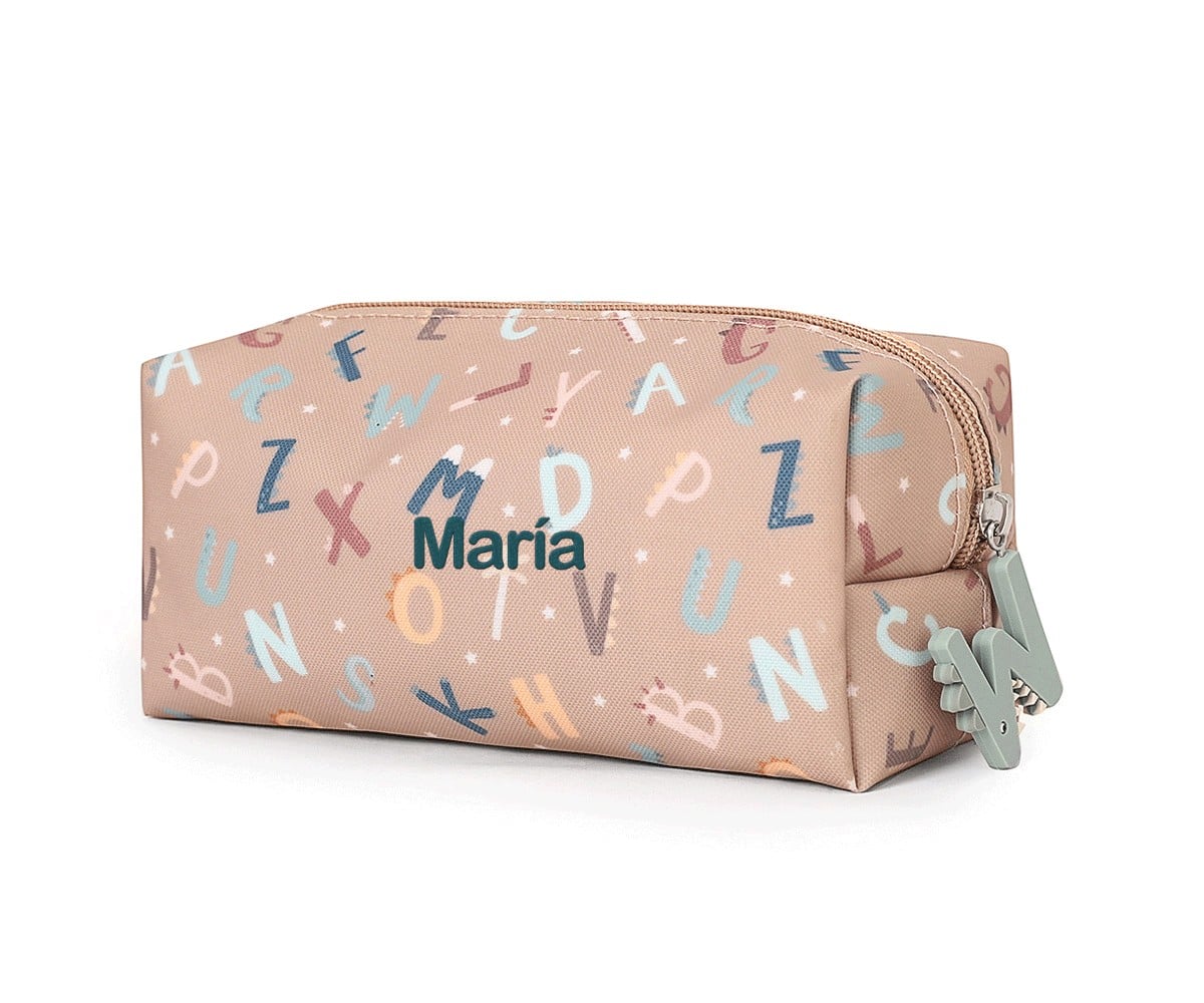 Astuccio Scuola Tutete Funny Letters Personalizzabile