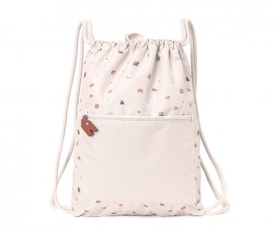 Personalized Waterproof Drawstring Backpack Geometric Nature