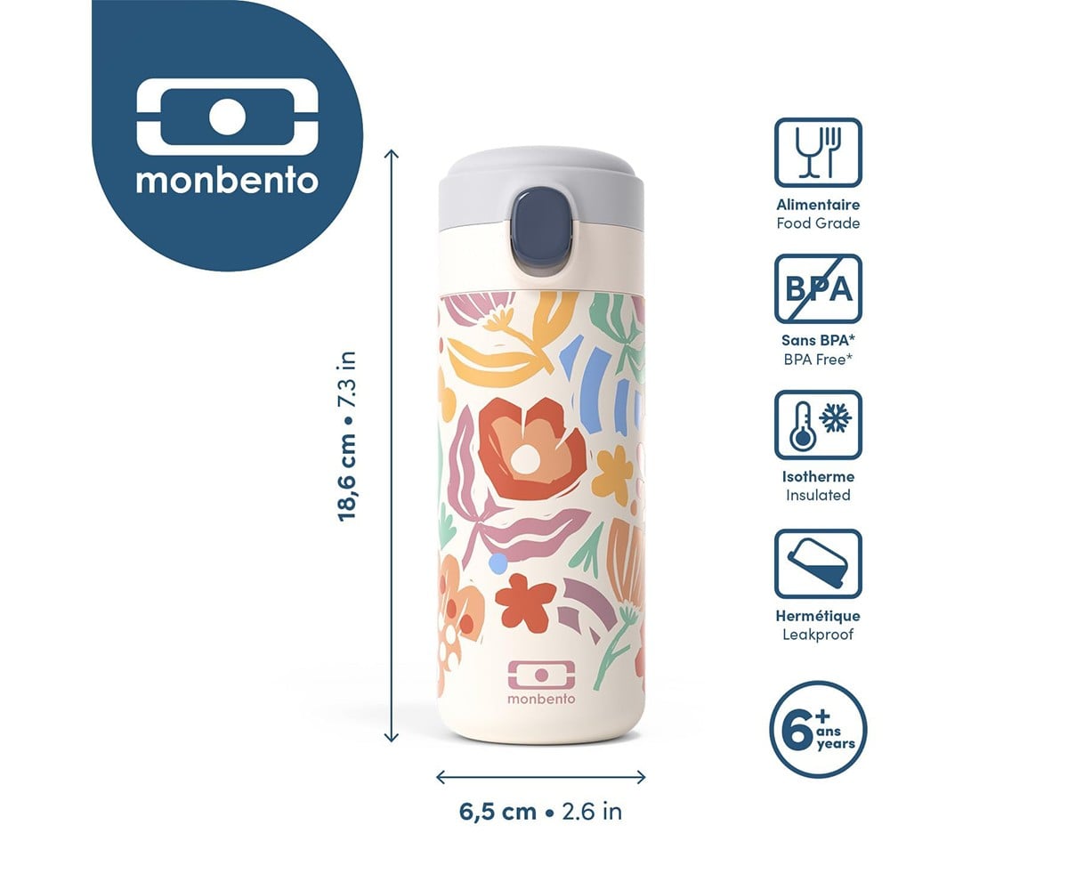 Bottiglia Termica Acciaio MB Pop Papercut 360ml