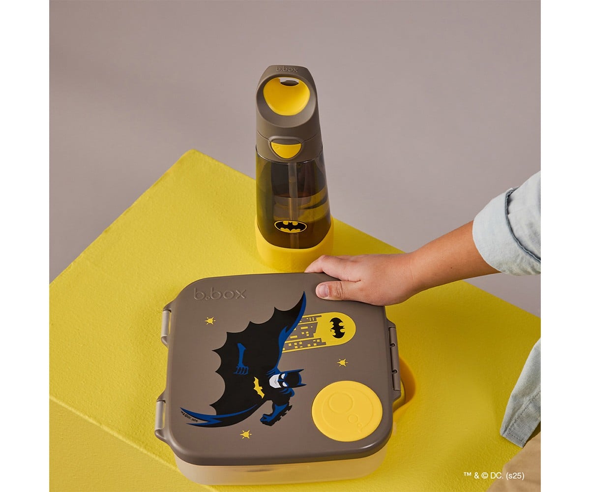 Gourde en Tritan avec Paille 600 ml Batman