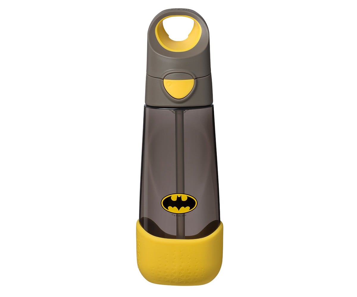 Gourde en Tritan avec Paille 600 ml Batman