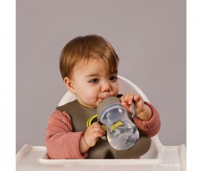 Bavoir Enroulable en Silicone Batman