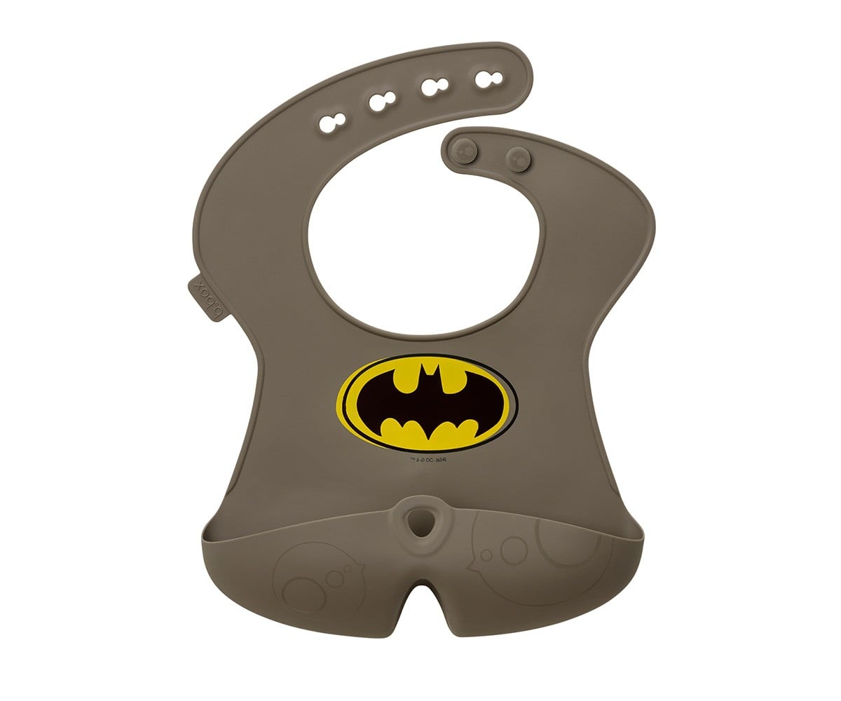 Bavoir Enroulable en Silicone Batman