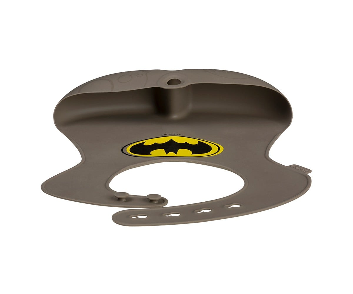 Bavoir Enroulable en Silicone Batman