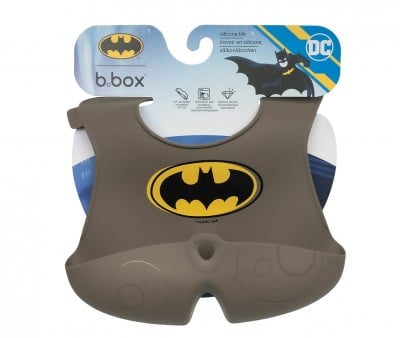 Bavoir Enroulable en Silicone Batman