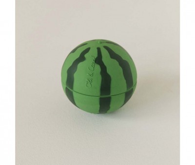 Brinquedo empilhável de melancia e bola de chocalho