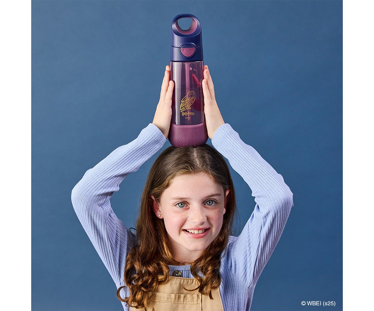 Gourde en Tritan avec Paille 600 ml Harry Potter