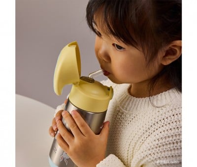 Gourde Isotherme avec Paille 350 ml Looney Tunes