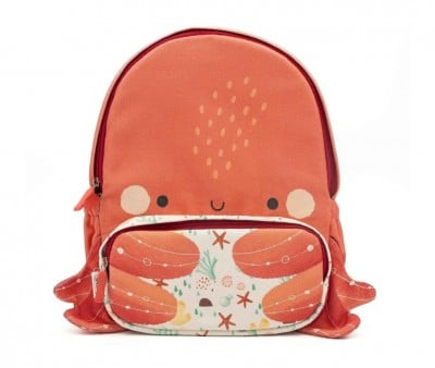 Mochila Grande Personalizable Pulpo