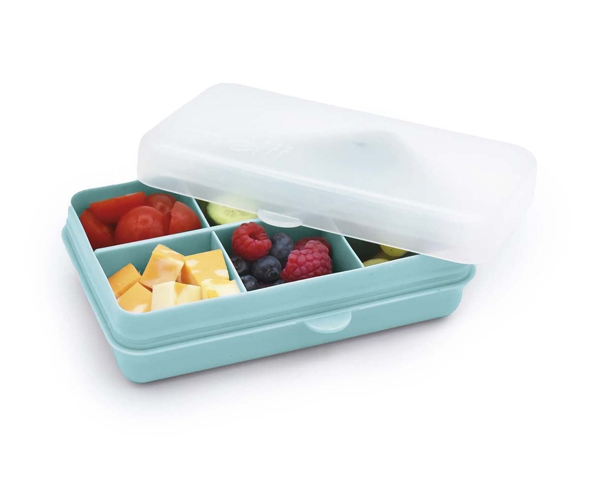 Caja Snackle 6 Compartimentos Blue