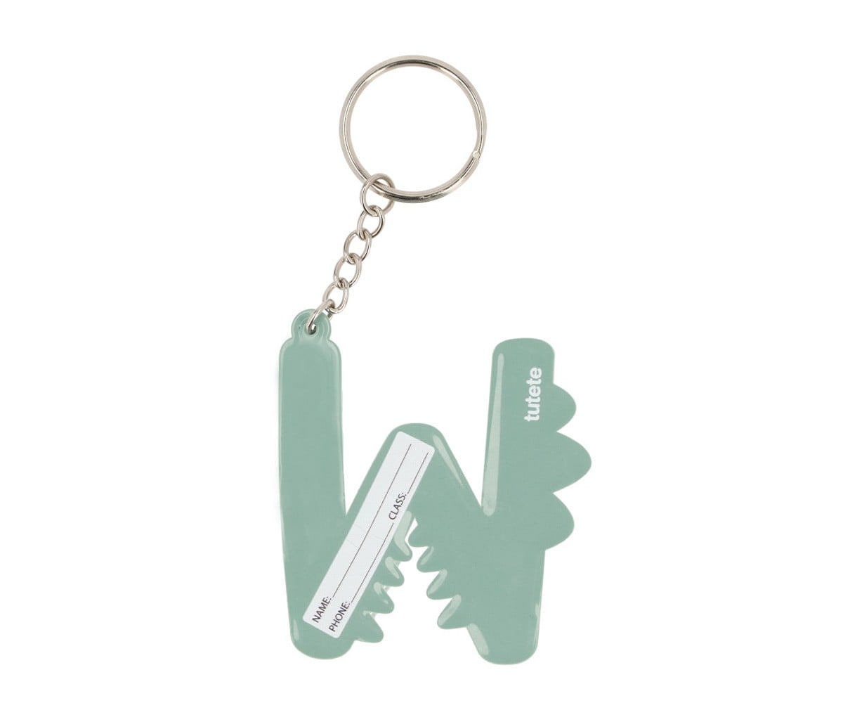 Porta-chaves Personalizável Silicone Funny Letters