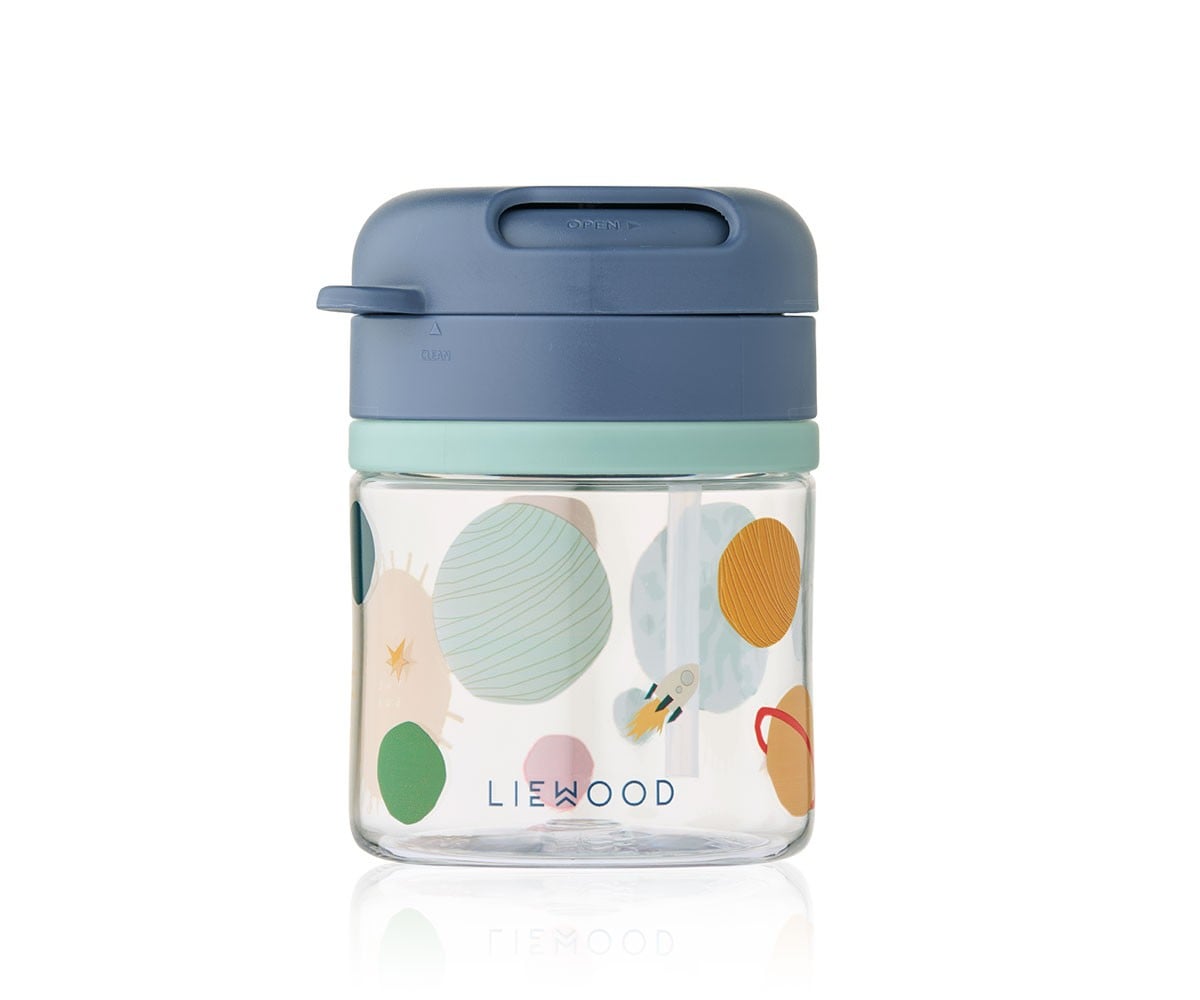 Pavia Tritan Cup with Straw 280 ml Universe/Classic Navy
