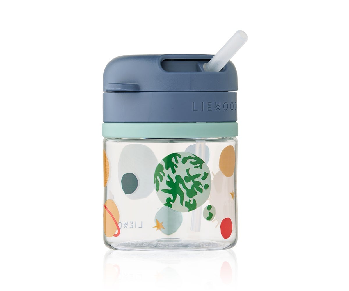 Pavia Tritan Cup with Straw 280 ml Universe/Classic Navy