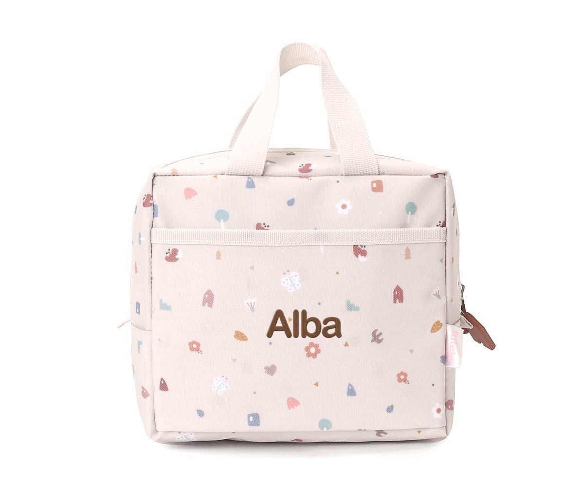 Bolsa Merienda Térmica Geometric Nature Personalizable