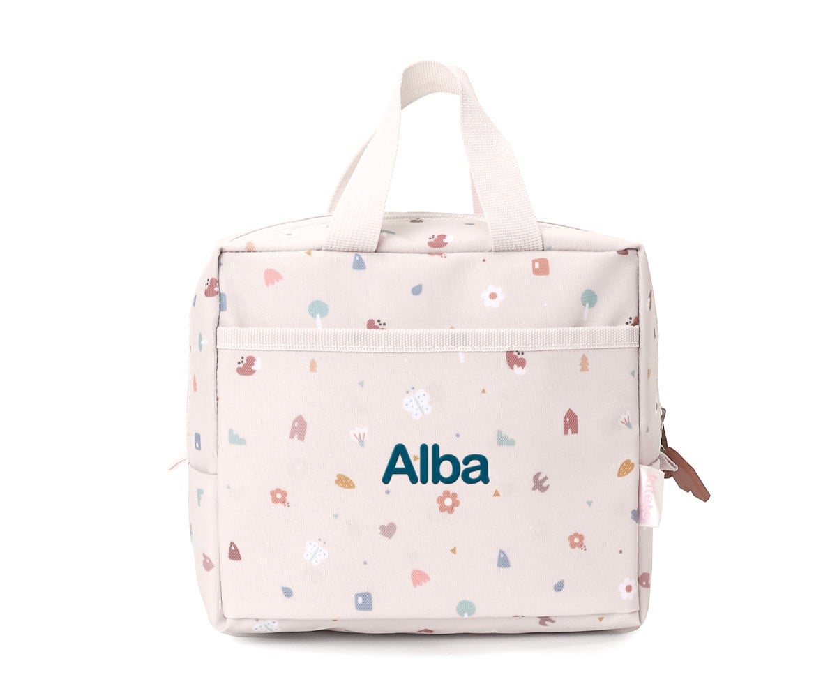 Bolsa Merienda Térmica Geometric Nature Personalizable
