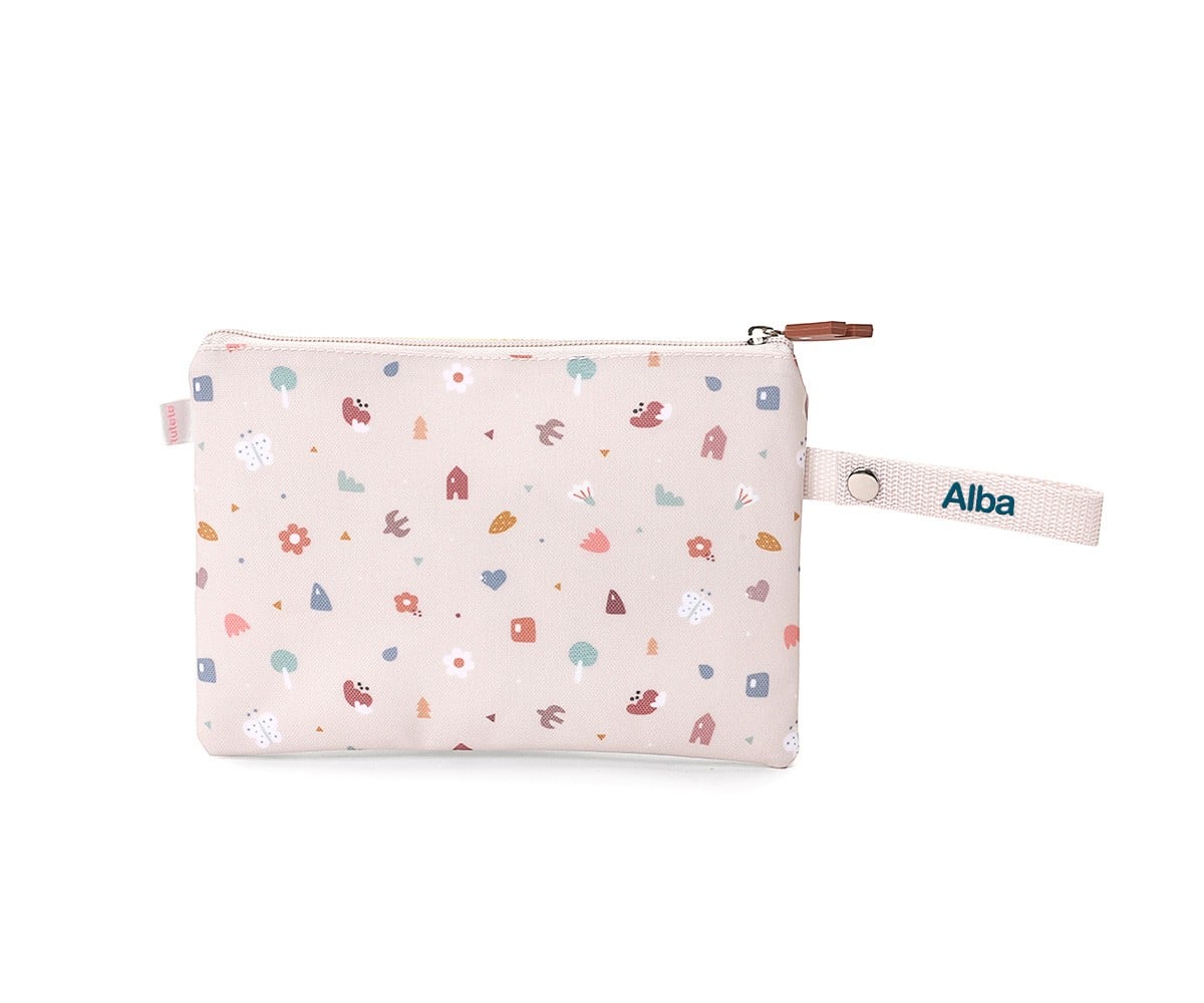 Pochette Sandwich Geometric Nature Personnalisable